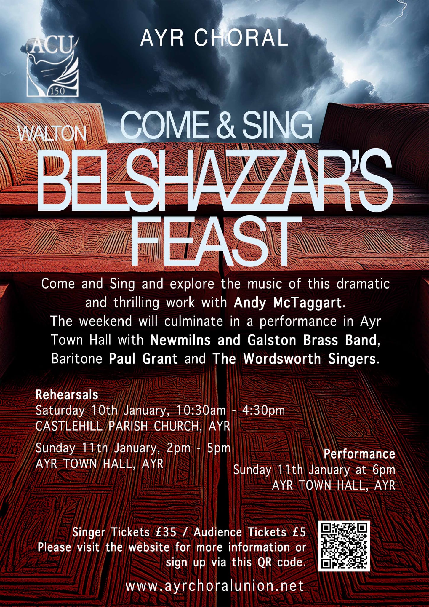 Come and Sing Belshazzar's Feast with Organ and Brass Band Come and Sing Belshazzar's Feast with Organ and Brass Band